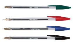 PENNA BIC CRISTAL ROSSA